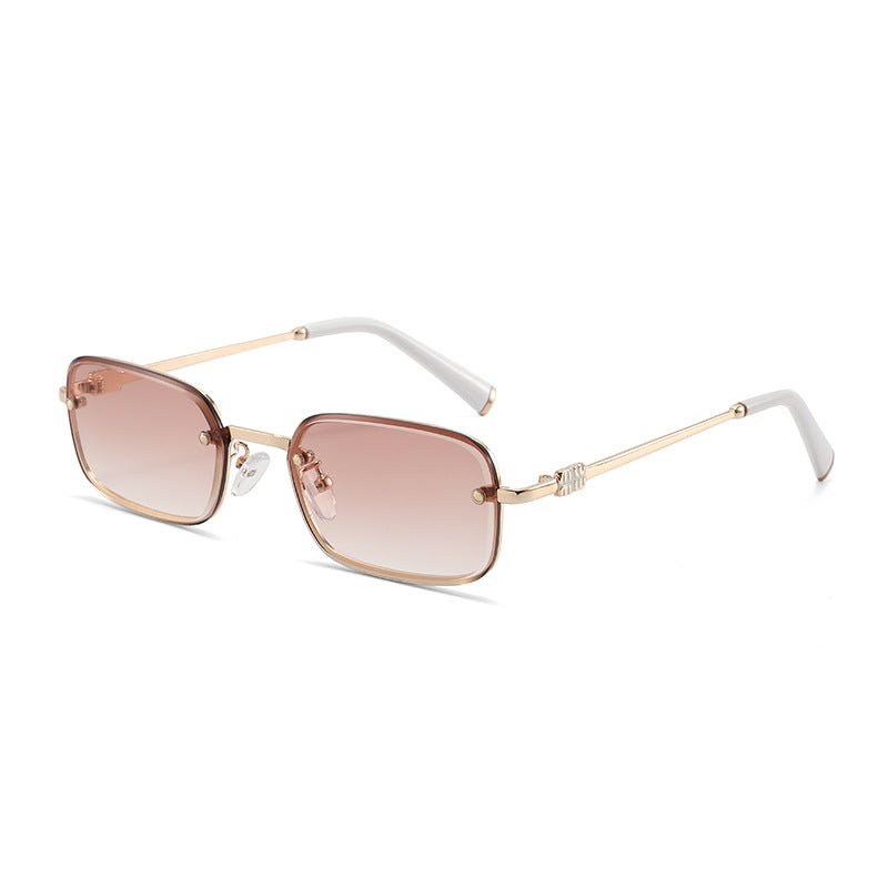 Damen Sonnenbrille mit elegantem, rechteckigem Rahmen und polarisierenden Gläsern Brehn