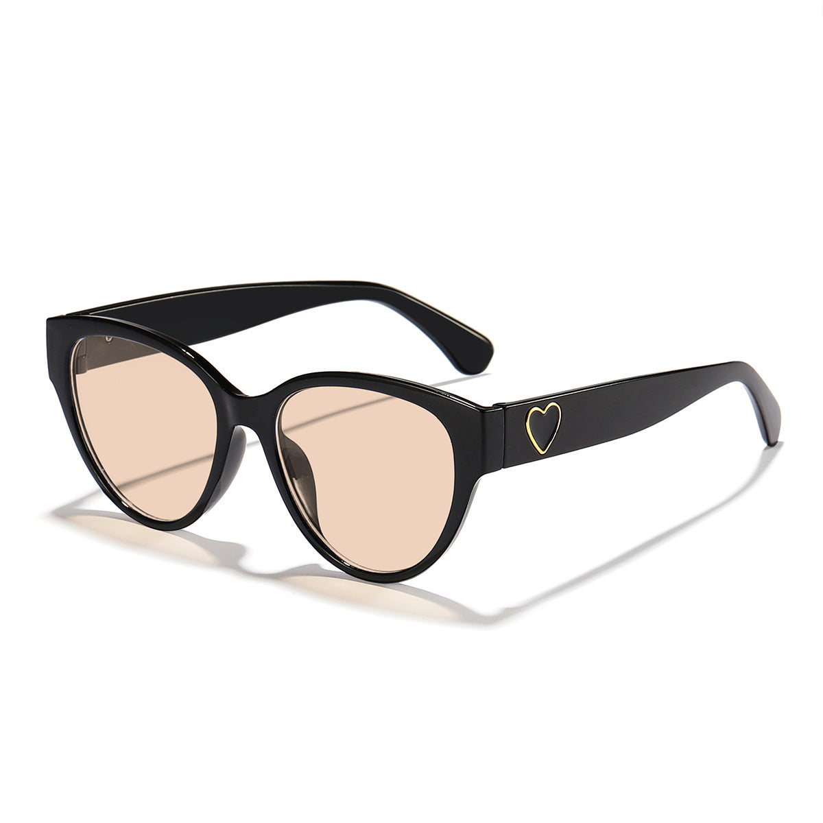 Damen Cat-Eye Sonnenbrille mit herzförmigem Detail und UV-Schutz Brehn