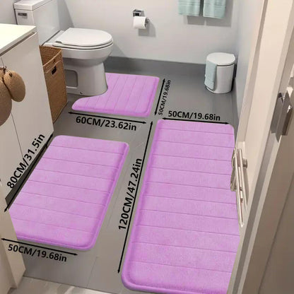 Badezimmermatten-Set Brehn