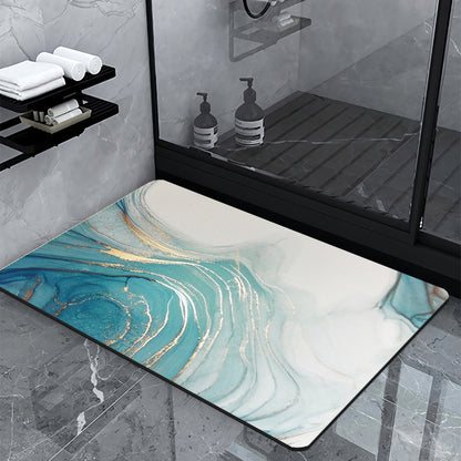Luxus Marmor-Effekt Badematte Brehn