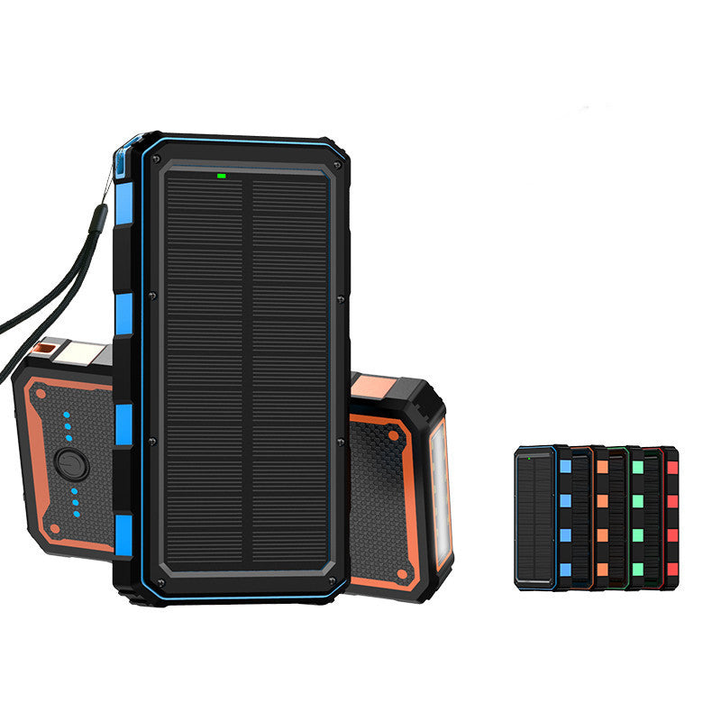Solar Powerbank mit Robustem Design und Hoher Kapazität Brehn