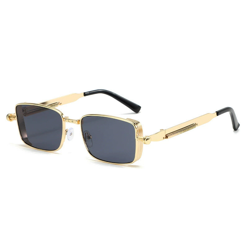 Herren Retro-inspirierte Metallrahmen Sonnenbrille Brehn