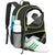 Sportlicher Rucksack mit Fächern für Fußball, Trinkflasche und Schuhe Brehn