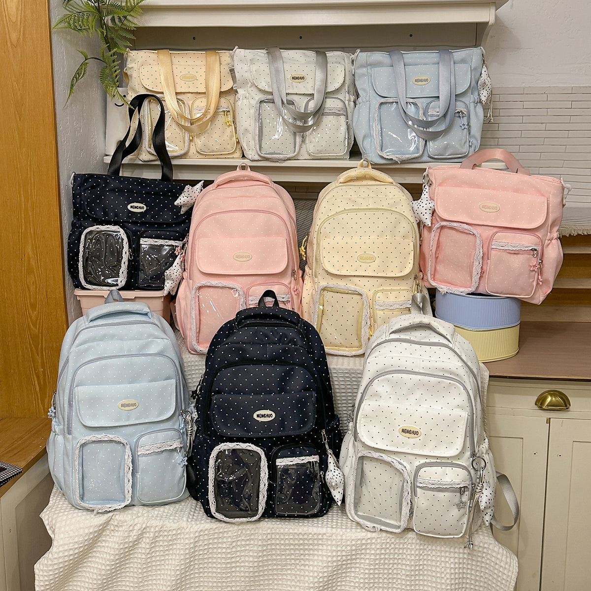 Stilvoller Mehrzweck-Muster-Rucksack Brehn