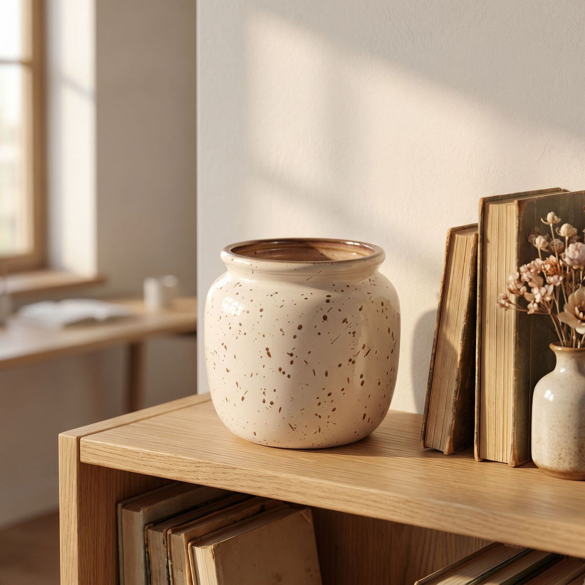 Dekorative Keramikblumenvase Brehn