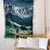 Szenische Berg Wandteppich Decke