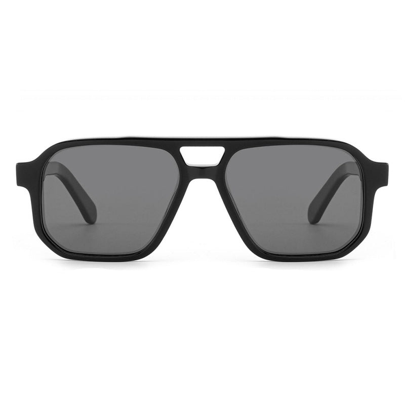Damen Sonnenbrille im modernen, geometrischen Design mit robustem Rahmen und UV-Schutz Brehn