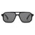 Damen Sonnenbrille im modernen, geometrischen Design mit robustem Rahmen und UV-Schutz Brehn