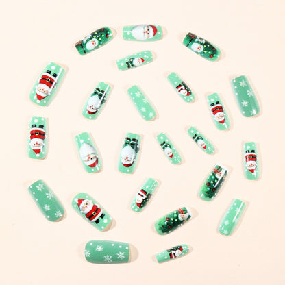 Themen Weihnachts 3D Nagelkunst Brehn