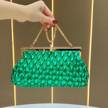 Elegante strukturierte Abendhandtasche