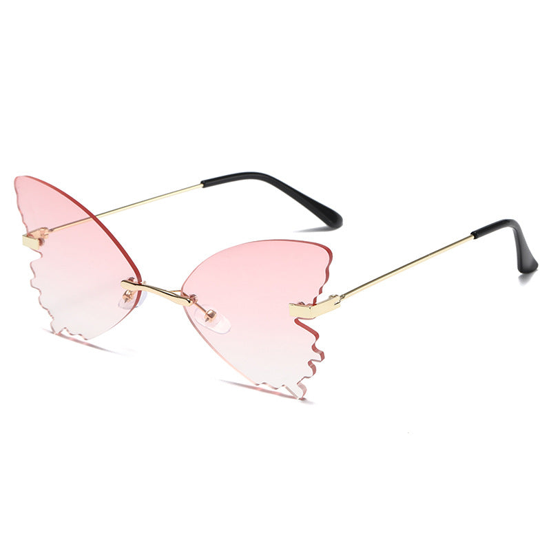 Damen Sonnenbrille im Schmetterlingsdesign mit UV-Schutz Brehn