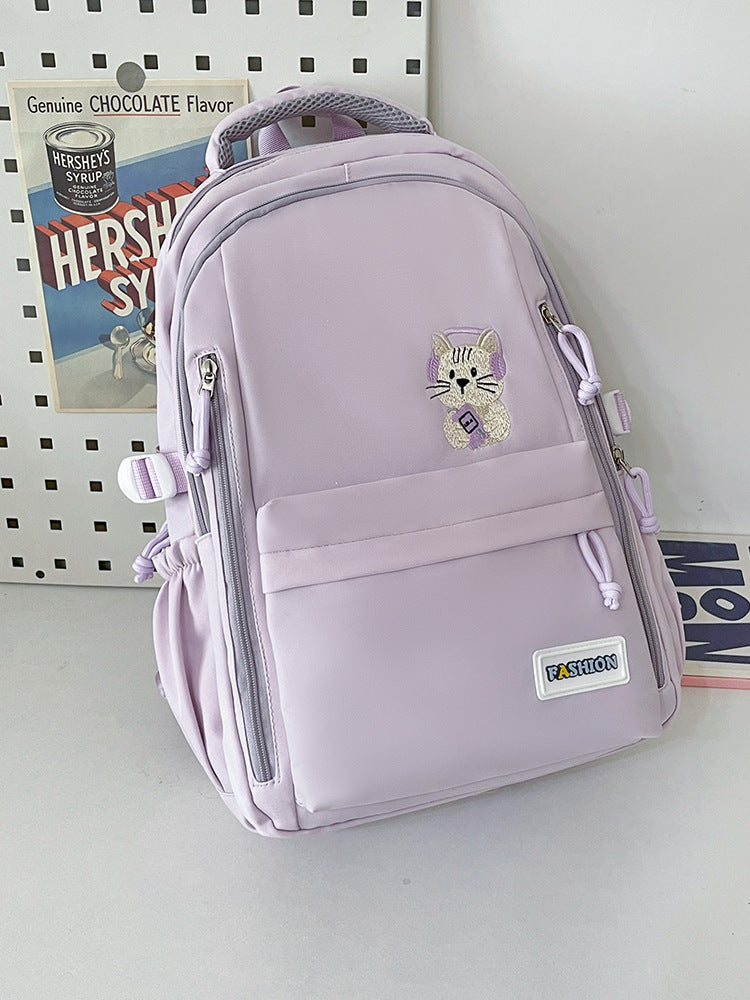 Süßer illustrierter Katzen-Design-Rucksack