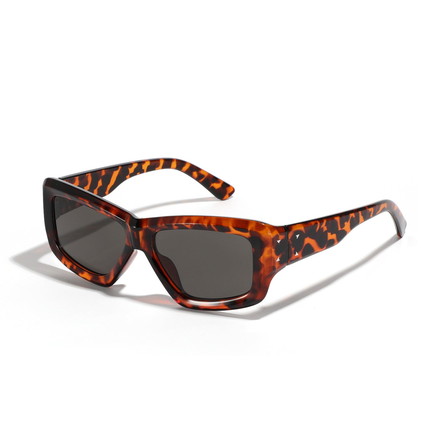 Damen oversized geometrische Sonnenbrille mit modernem Rahmen Brehn