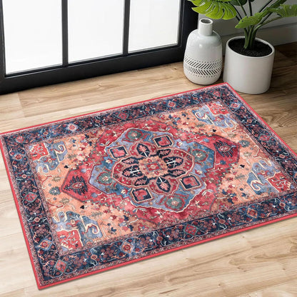 Vintage-inspirierter dekorativer Teppich