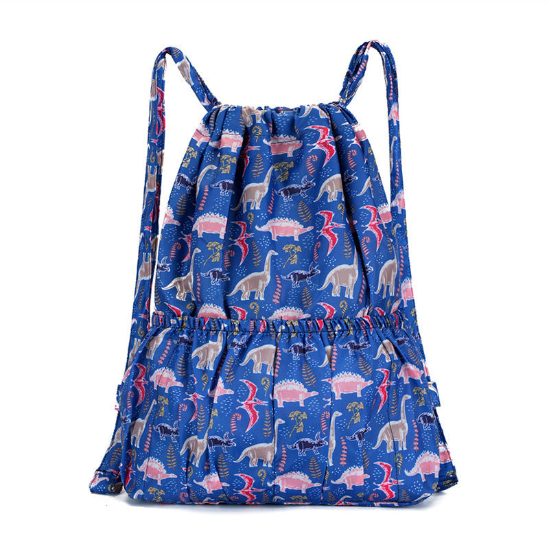 Blumenmuster Zugbeutel Rucksack Brehn