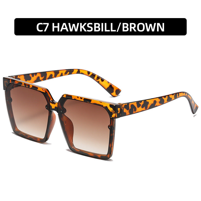Chunky Geometrischer Rahmen Sonnenbrille