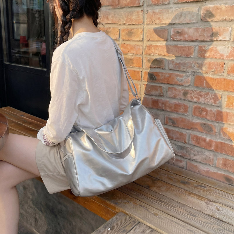 Stylische Leder Reisetasche Brehn