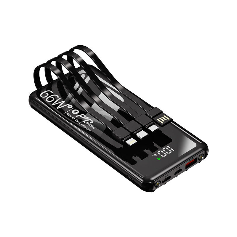 Tragbare Powerbank mit Integrierten Ladeanschlüssen und Hoher Schnellladeleistung Brehn