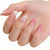 Künstlerisches floral Press-on Nageldesign Brehn