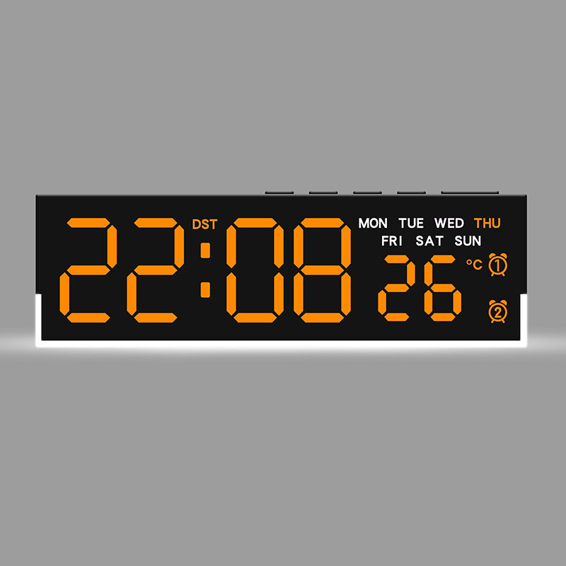 Digitaluhr mit Integriertem Thermometer und Wochentagsanzeige Brehn