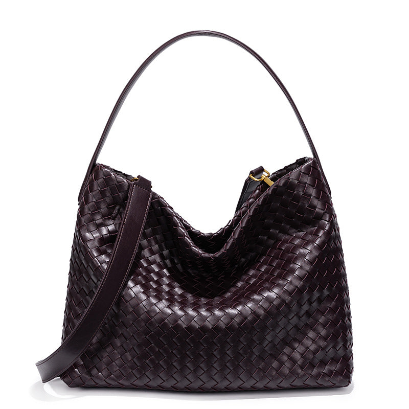 Texturiertes gewebtes Hobo Bag Brehn