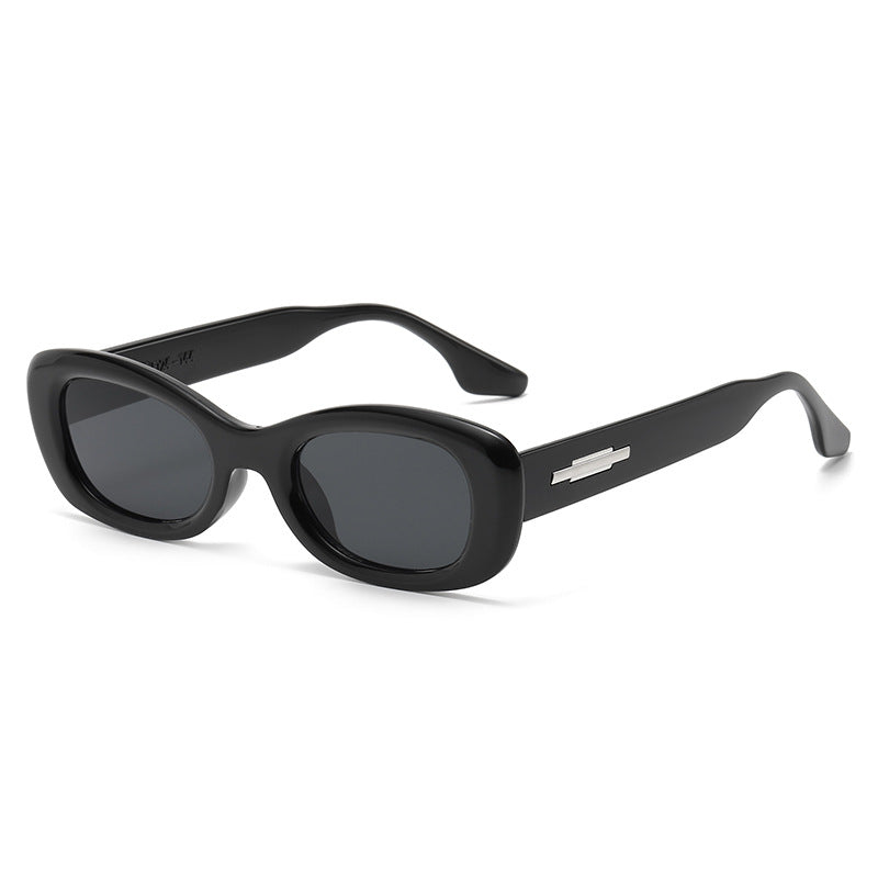 Damen modische Sonnenbrille mit ovaler Rahmenform und UV-Schutz Brehn