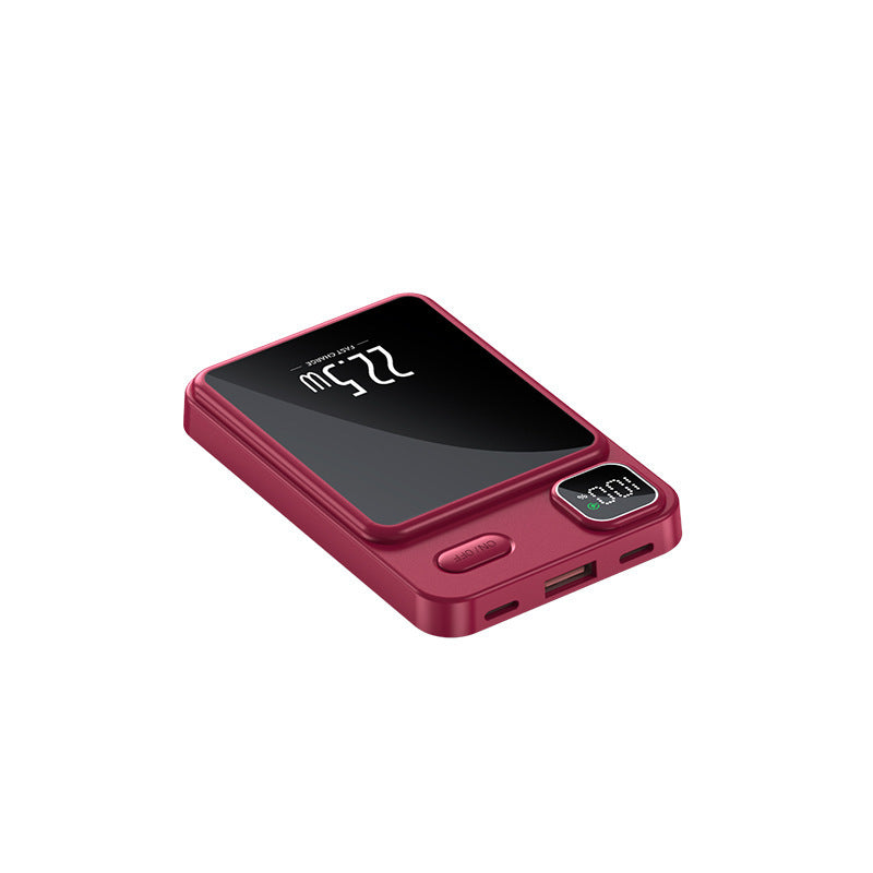 Tragbare Powerbank mit hochmoderner Schnellladefunktion und digitaler Anzeige Brehn