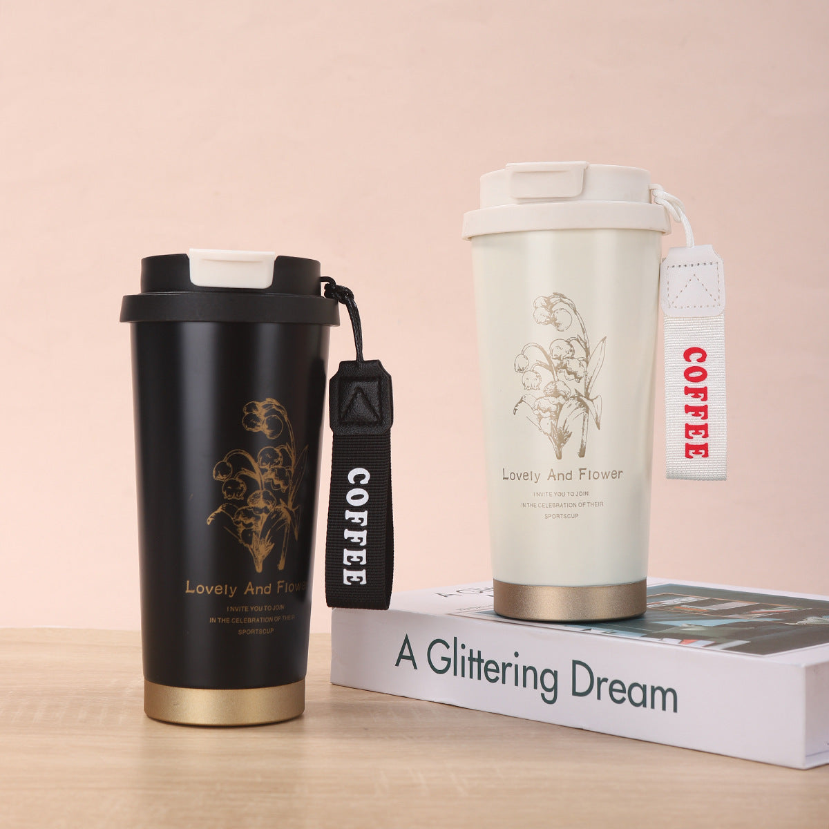 Damen eleganter und isolierter To-Go Trinkbecher Brehn