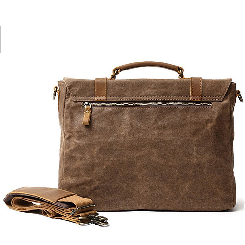 Robuste Aktentasche mit Vintage-Design Brehn