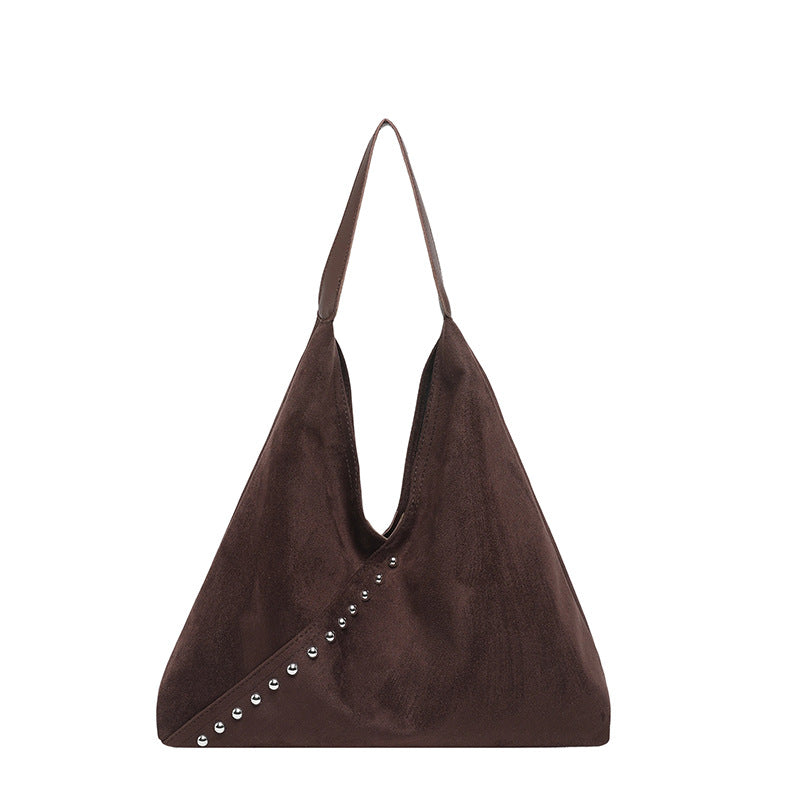 WoUnique Textured Suede Hobo Tasche Brehn