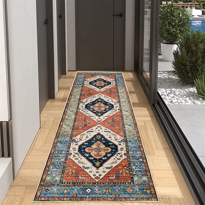 Eleganter geometrischer Muster-Läufer Teppich Brehn