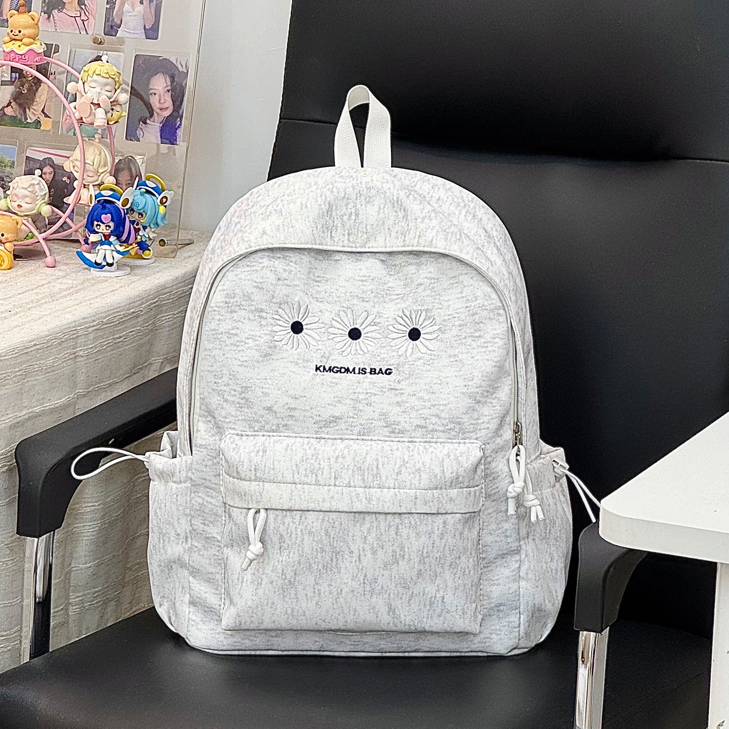 Stylische floral bestickte Rucksack