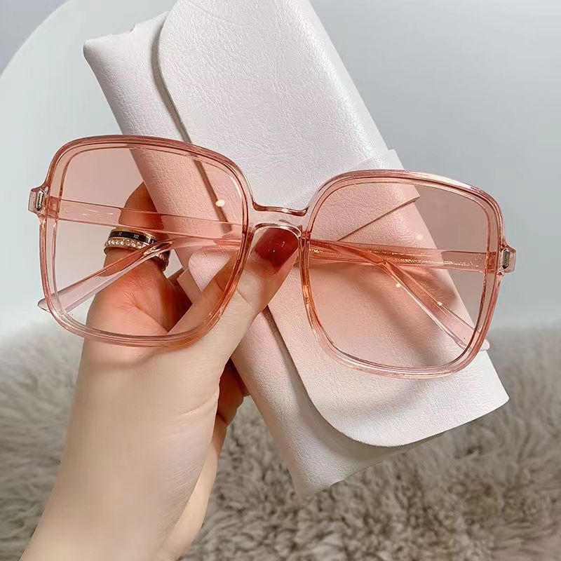 Damen quadratische Oversized-Sonnenbrille mit integriertem UV-Schutz Brehn