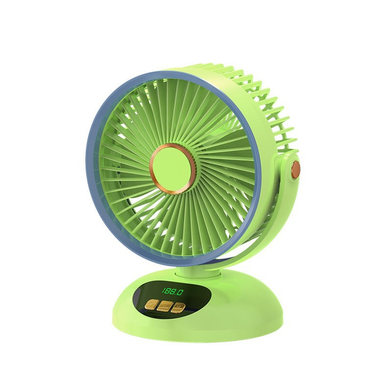 Unisex Tragbarer Turbo-Ventilator mit digitaler Anzeige Brehn