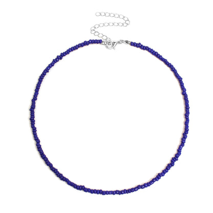 Buntes Perlen-Choker-Halsband Brehn