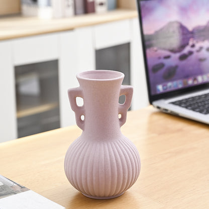 Texturierte dekorative Keramikblumenvase Brehn