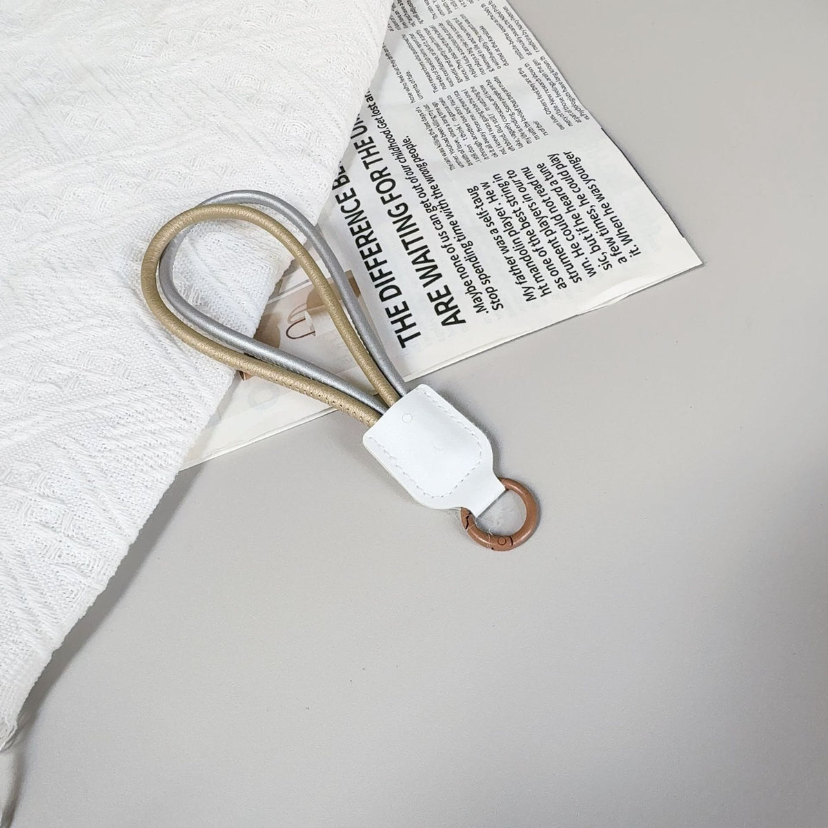 Premium Leder Schlüsselanhänger Halter Brehn