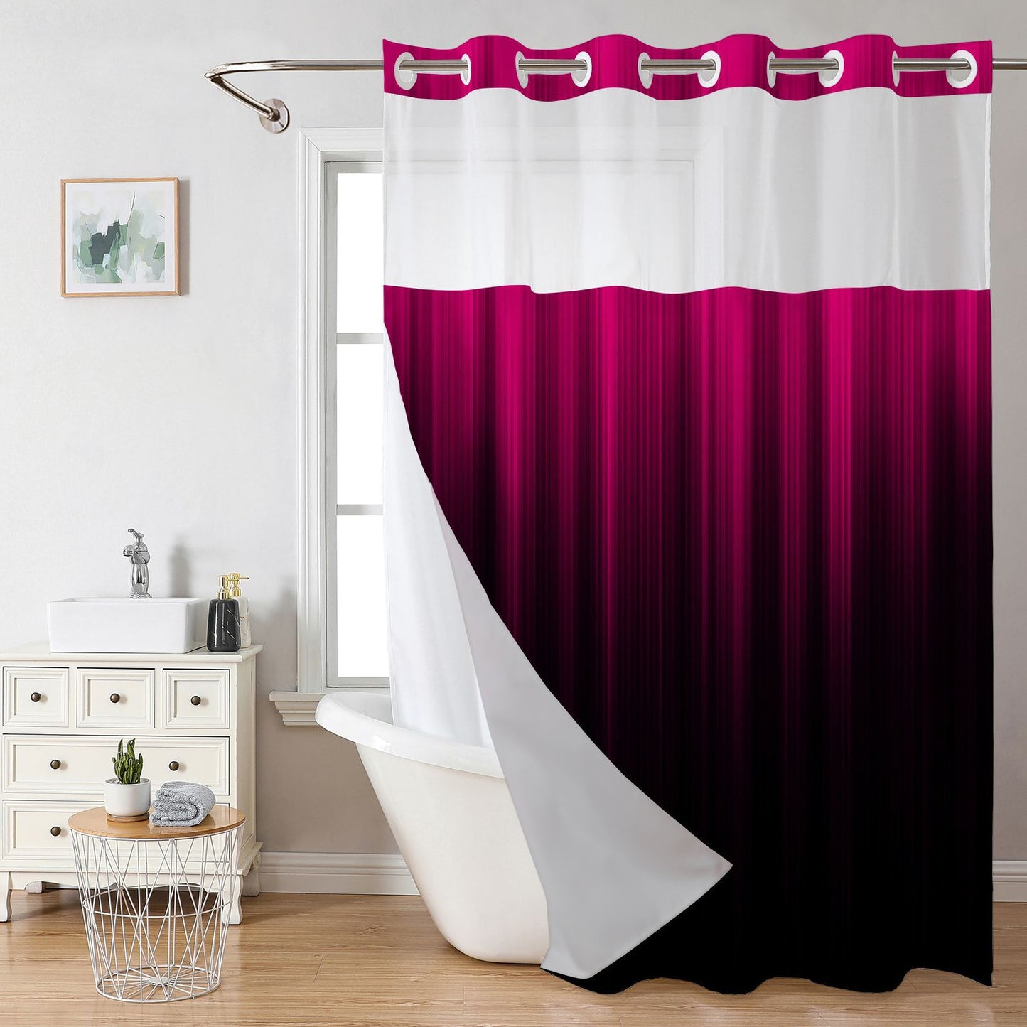 Moderne Gradient Duschvorhang Brehn