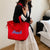 Geräumige Canvas-Shopper-Tasche Brehn