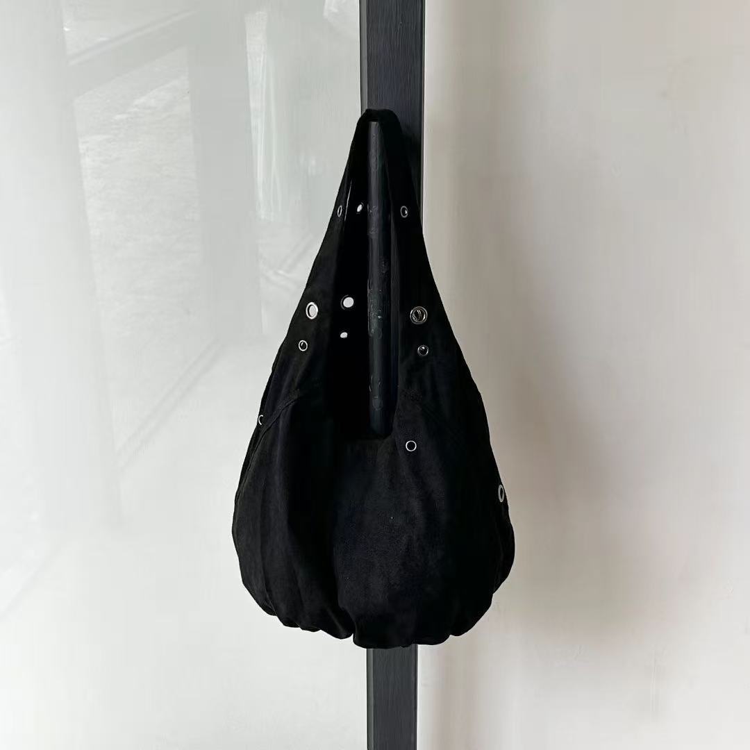 Lässige Canvas-Schultertasche