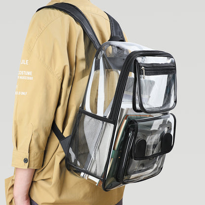 Durchsichtiger Rucksack mit Mehreren Fächern Brehn