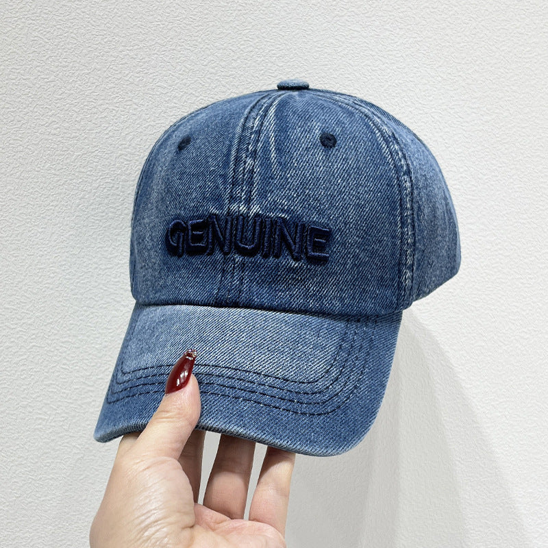 Herren Denim Baseballcap Brehn