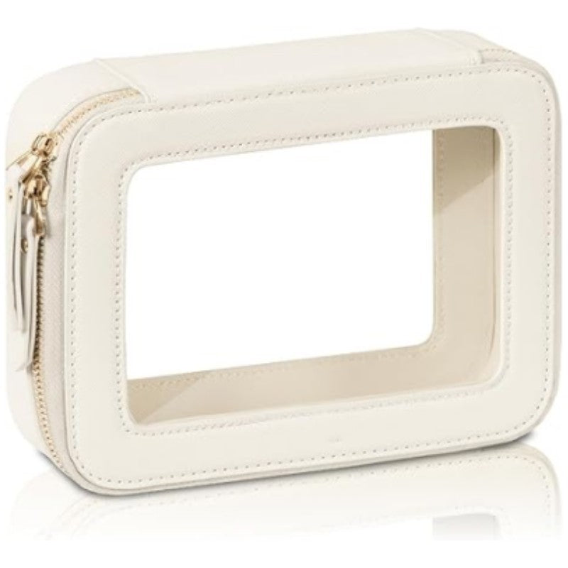 Elegante Kosmetiktasche mit Sichtfenster Brehn