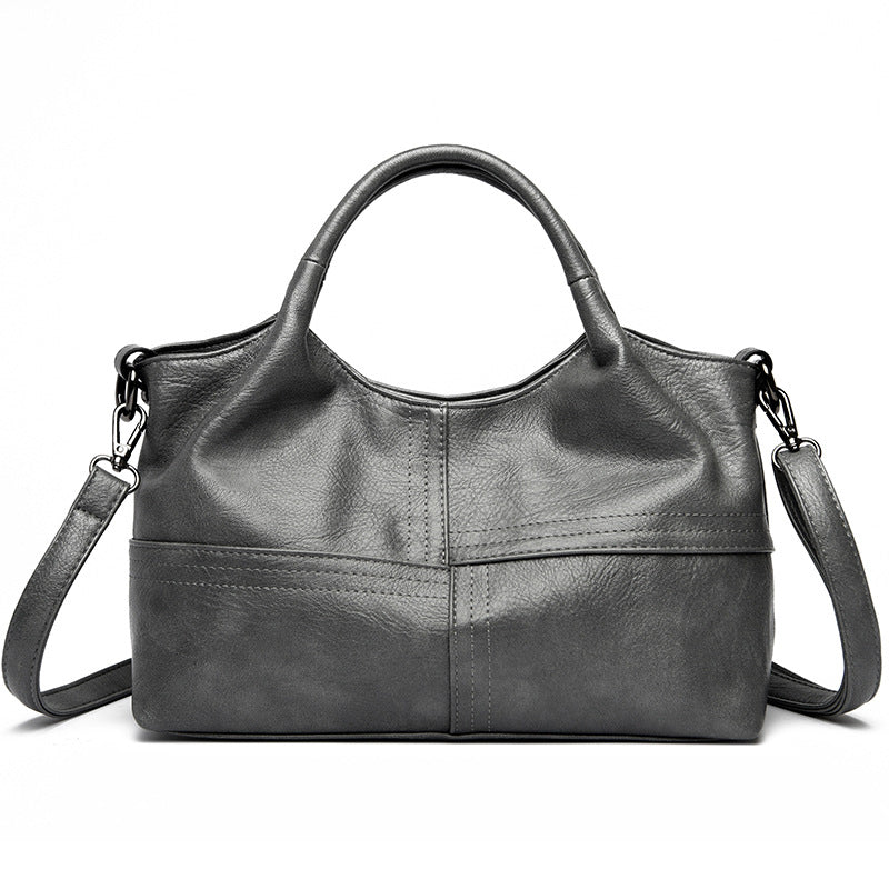 Klassische Kunstleder Handtasche Brehn