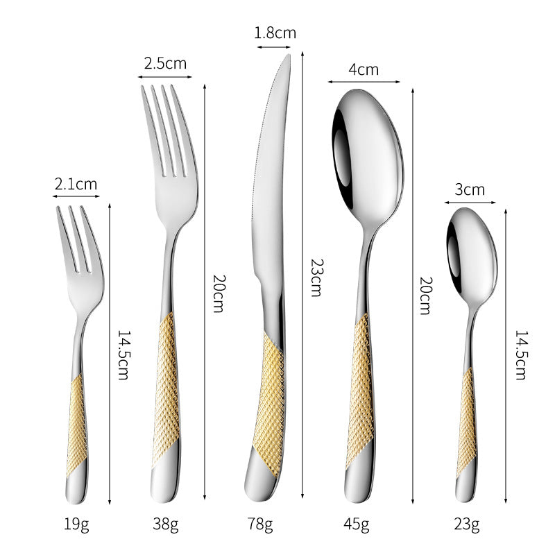 Feines und Elegantes Tafelmesser mit Rutschfestem Griff Brehn