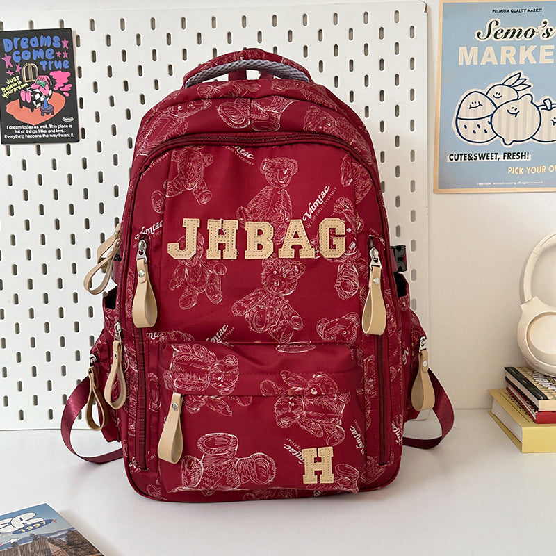 Multifunktionaler Rucksack mit Grafikdruck