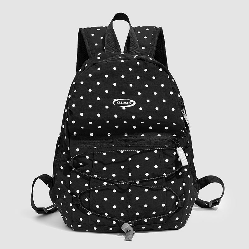 Trendy gepunkteter lässiger Rucksack Brehn