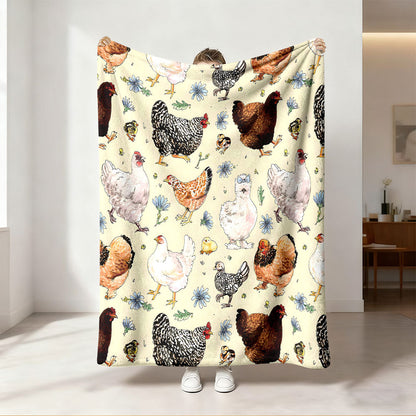 Inspirierende Botschaft Fleece-Decke
