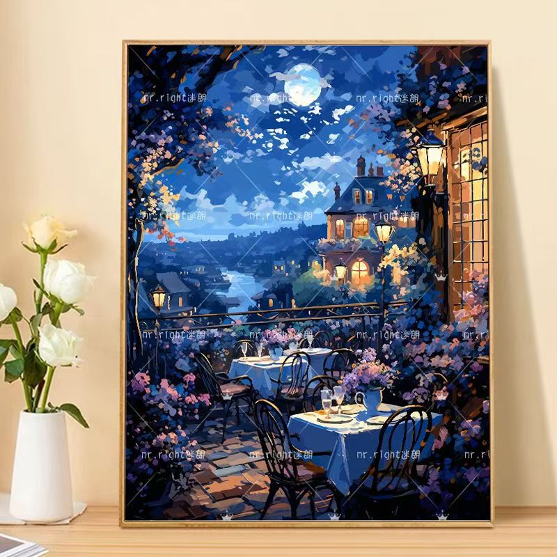 Fantasy Landschaft Kunstdruck Brehn