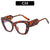 Künstlerische Cat-Eye-Rahmen Sonnenbrille
